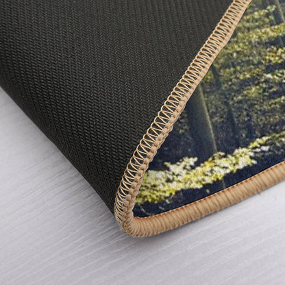 Being There - Morning Light in Forest  Odorless Bath Mat