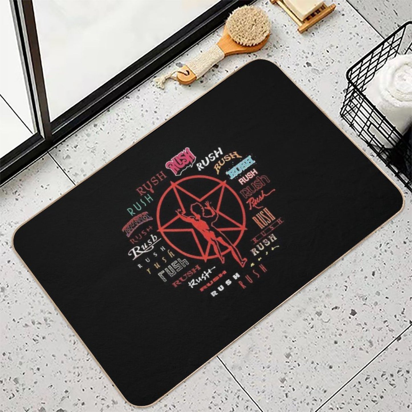 Oldies Legends Perfect Styling  Fade-Resistant Bath Mat