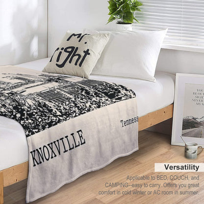 Knoxville Tennessee Sustainable Throw Blanket