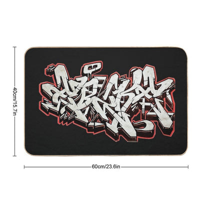 EBZKE BY ESONE URBAN GRAFFITI STREET STYLE  Versatile Bath Mat