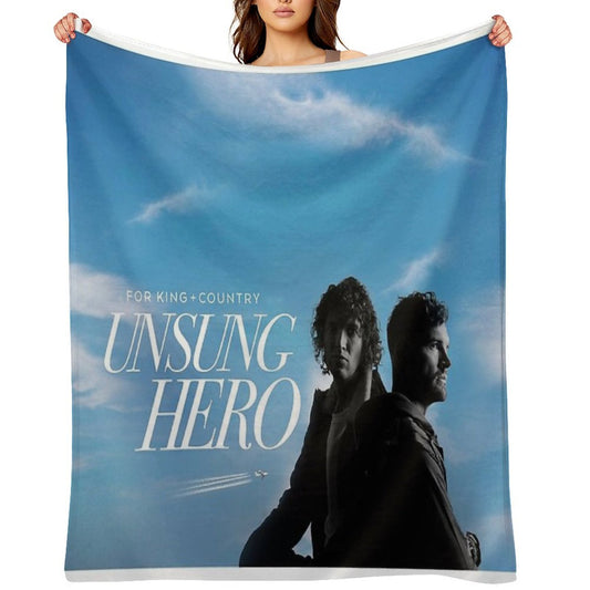 for King And Country Unsung Hero Tour 2024 Premium Throw Blanket