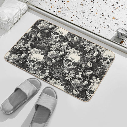 SKULLS Durable Bath Mat