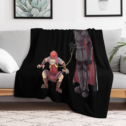 Nimona Plush Throw Blanket