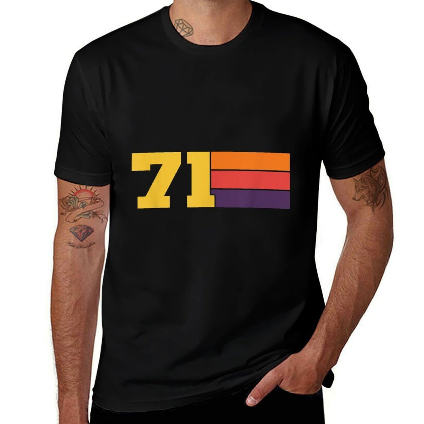 Retro Vintage 1971 50th Birthday 50 Years Old  Classic T-Shirt