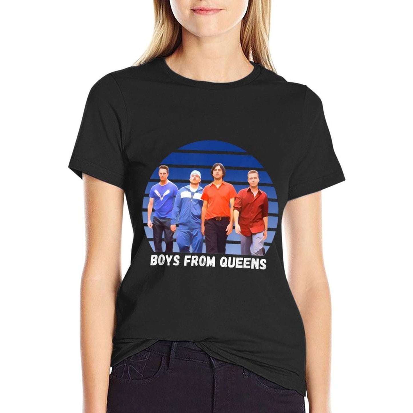 Entourage, Classic Funny Television, Boys From Queens  High-quality Stitching T-Shirt
