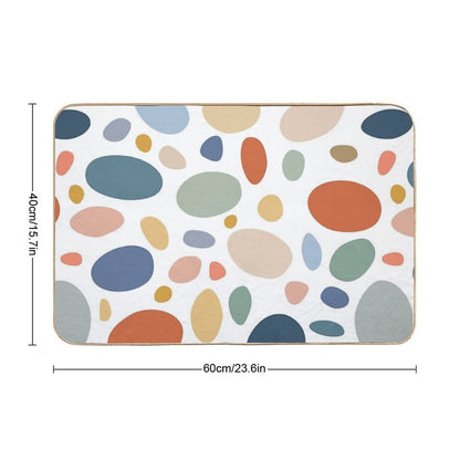 Pebble Palette  Dirt-Trapping Bath Mat
