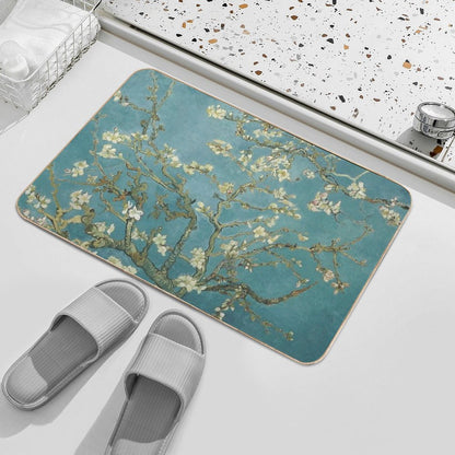 Almond Blossom - Vincent Van Gogh  Rapid-Drying Bath Mat