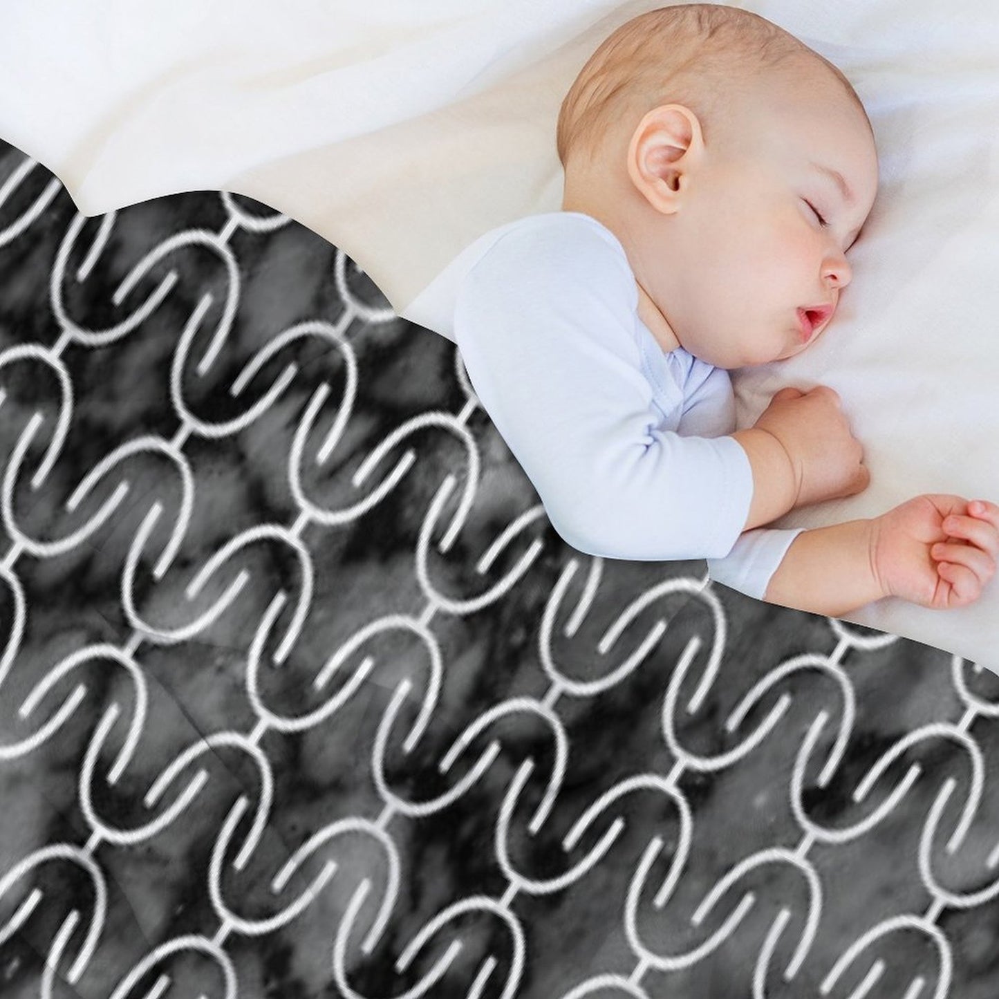 Link - Grey Marble Gift-ready Throw Blanket