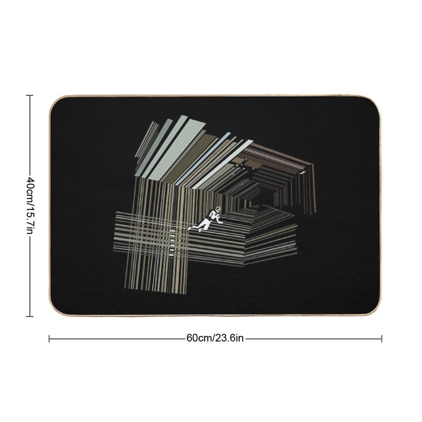 Interstellar  Dirt-Trapping Bath Mat