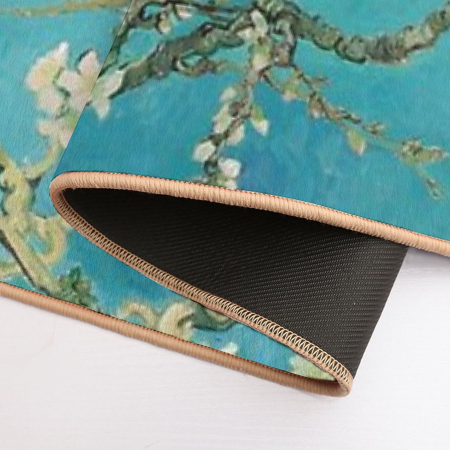 Almond Blossoms by Vincent Van Gogh  Easy To Clean Bath Mat