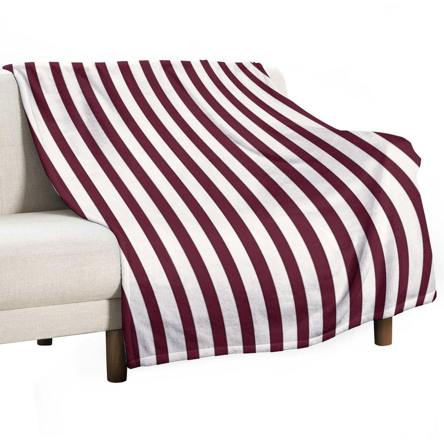 I Love You Long-time Stripes A12 Comfort Throw Blanket