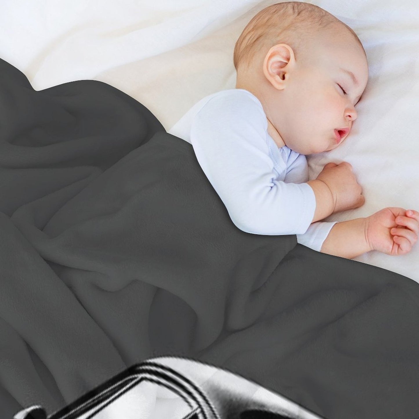 Porsche 911 on Grey Comfort Throw Blanket