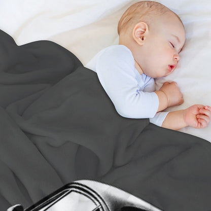 Porsche 911 on Grey Comfort Throw Blanket