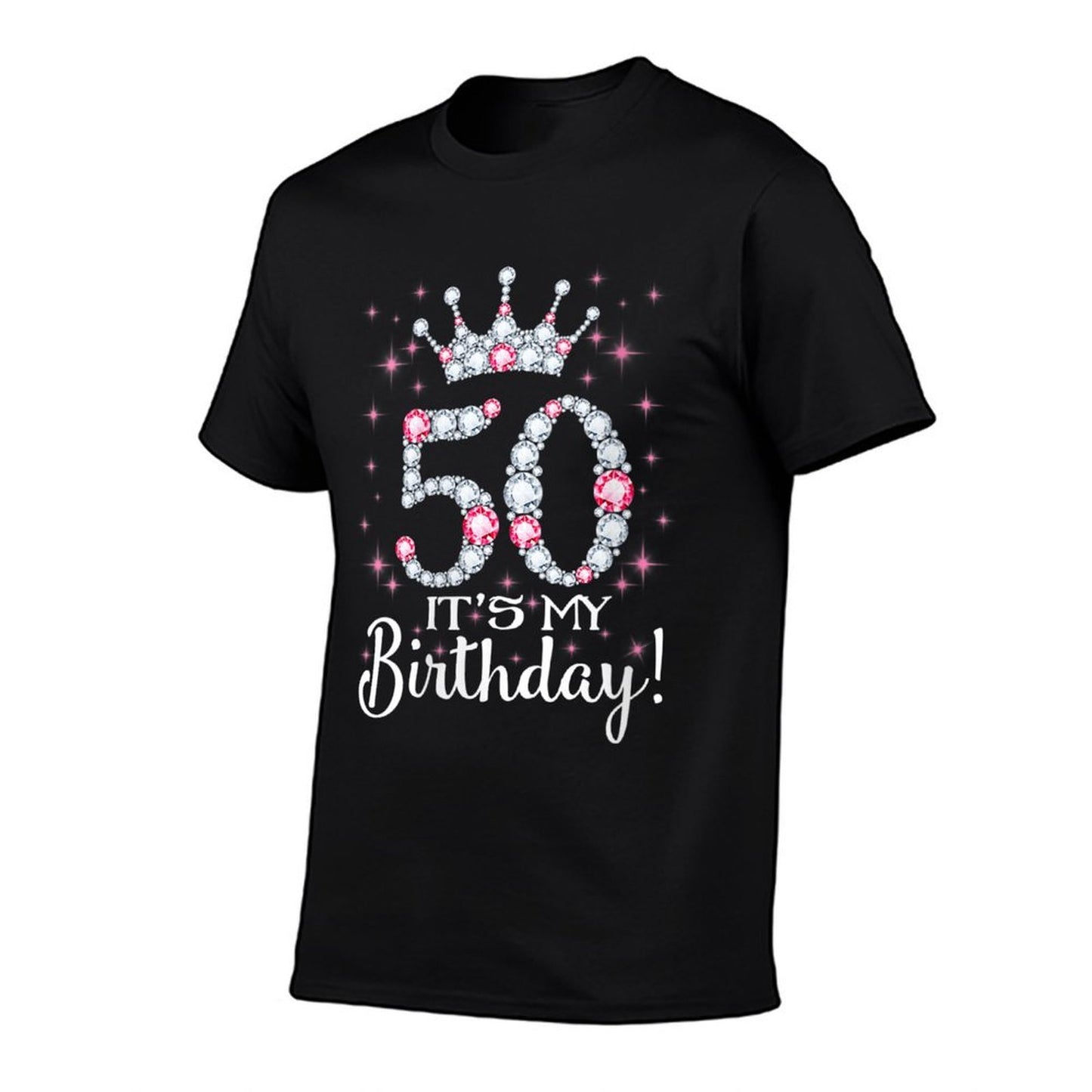 Womens 50 It's My Birthday 1969 50Th Birthday Gift For Womens  Fade-proof Color T-Shirt