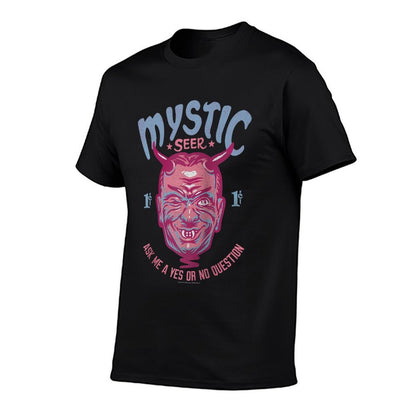 The Twilight Zone Mystic Seer Yes Or No Question Raglan Baseball  Eco-friendly Material T-Shirt