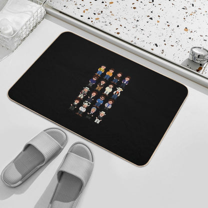 The Multitudes of Bob Dylan  Non-Slip Bath Mat