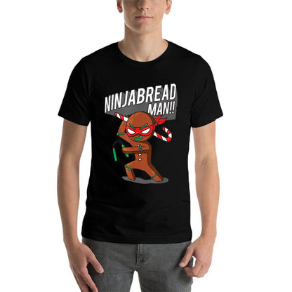 Funny Christmas Ninja Gingerbread Man  Affordable Price T-Shirt