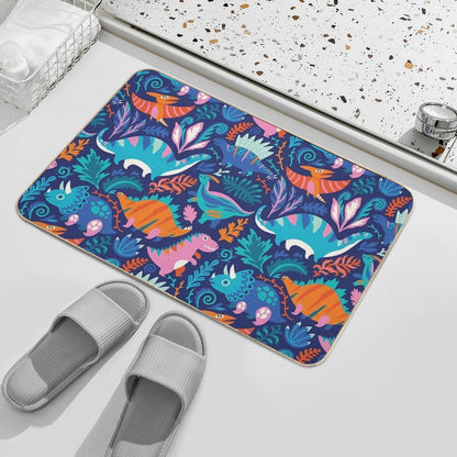 Dino Team 1  Easy To Clean Bath Mat