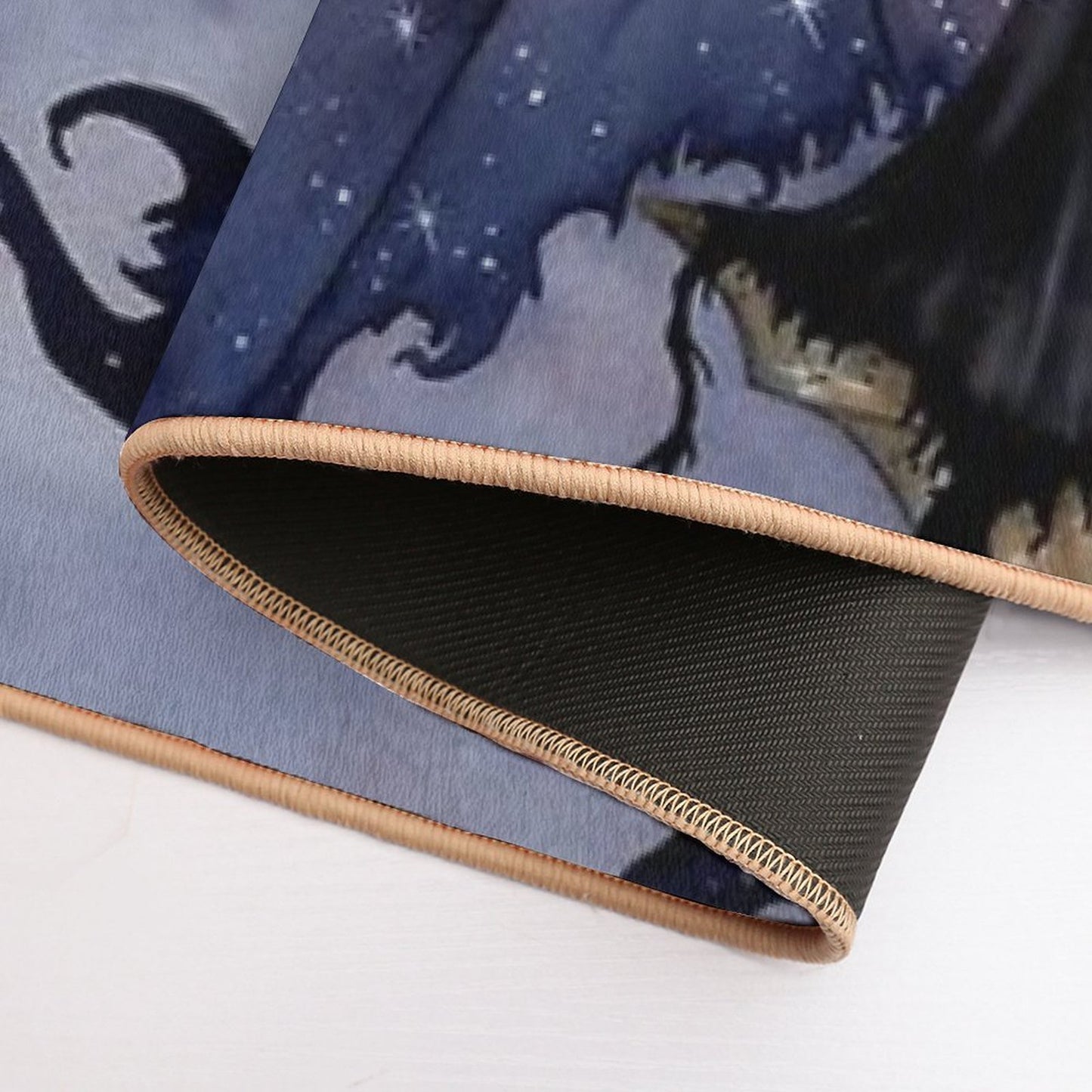 Cloak Of Stars  Anti-Trip Bath Mat