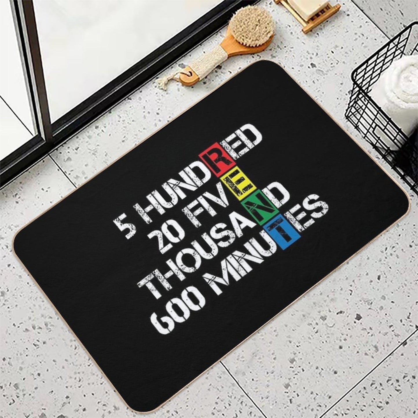 Seasons of Love [RENT]  Absorbent Bath Mat