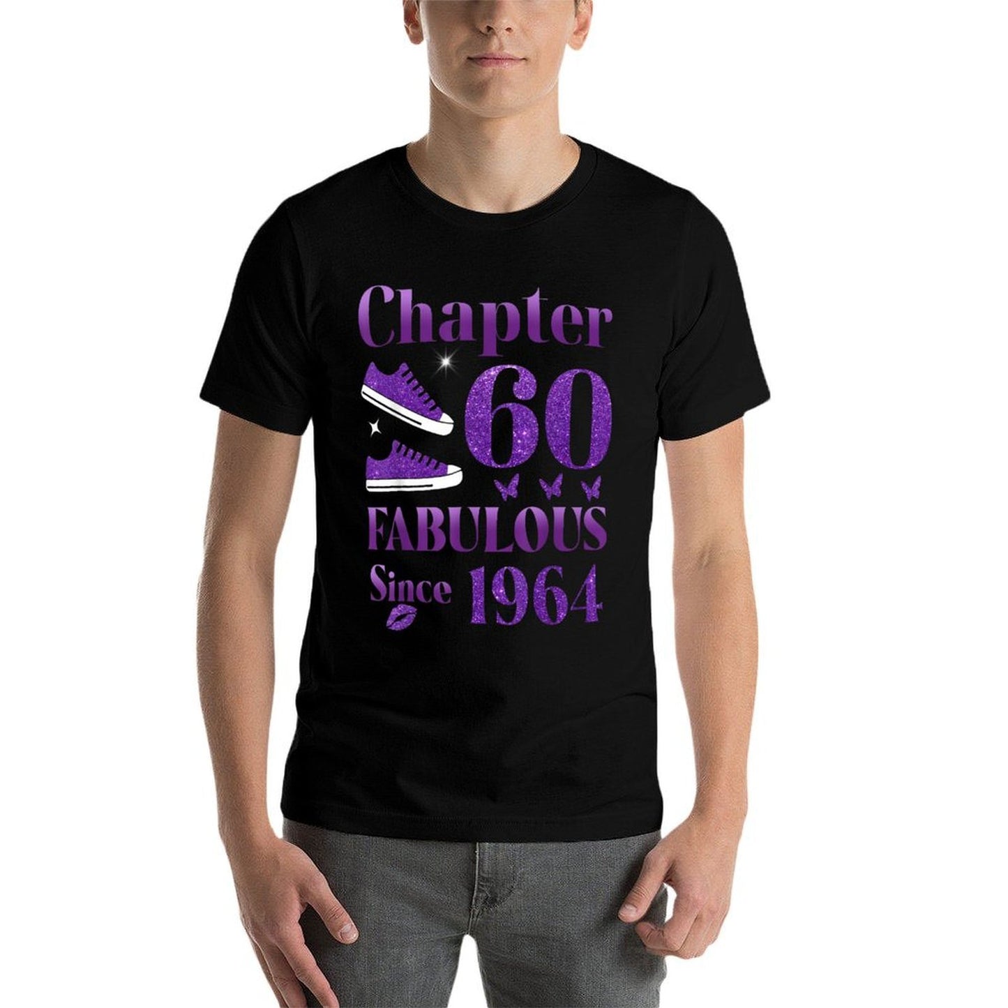 Chapter 60 Fabulous Since 1964 Funny 60th Birthday  Vintage-inspired T-Shirt
