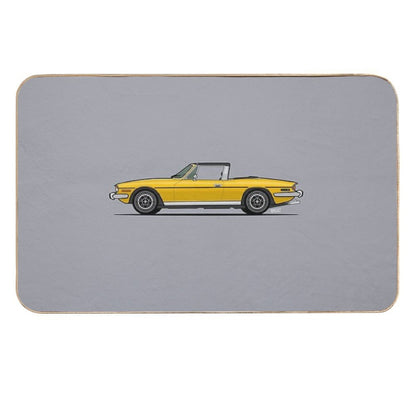 Triumph Stag Single Illustration  Toxin-Free Bath Mat