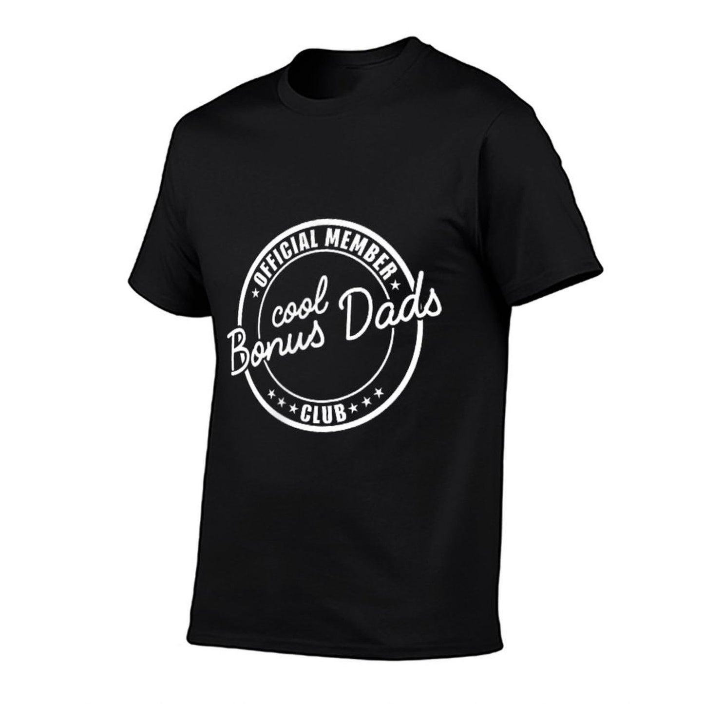 Official Member Cool Bonus Dads Club Funny Dad Fathers Day  Heathered Texture T-Shirt