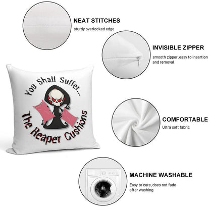 The Reaper Cushions Soft Style Accent Throw Pillow