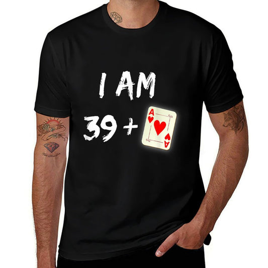 40th Birthday Poker Poker Player Gift Party Ace  Stretchy T-Shirt