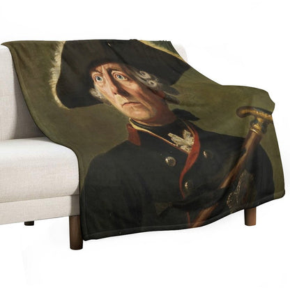 Friedrich II. Der Große Von Preußen Eco-conscious Throw Blanket