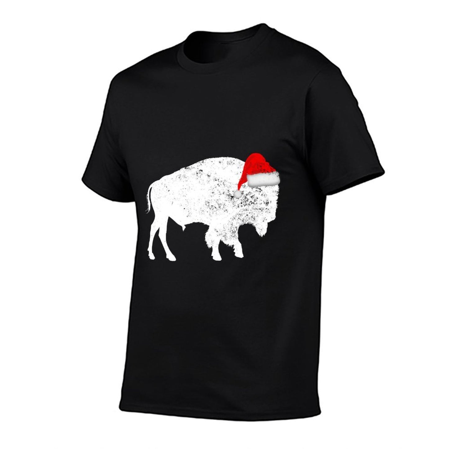 Bison Buffalo Santa Hat - Christmas Pajama  Durable T-Shirt