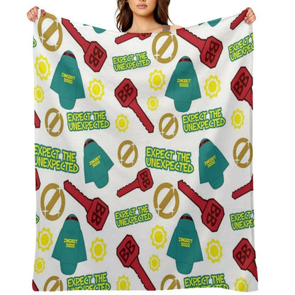 Big Brother Icon Pattern Compact Throw Blanket