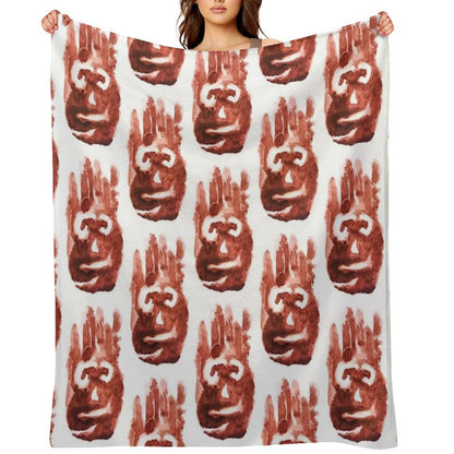 WILSON! Wrinkle-free Throw Blanket