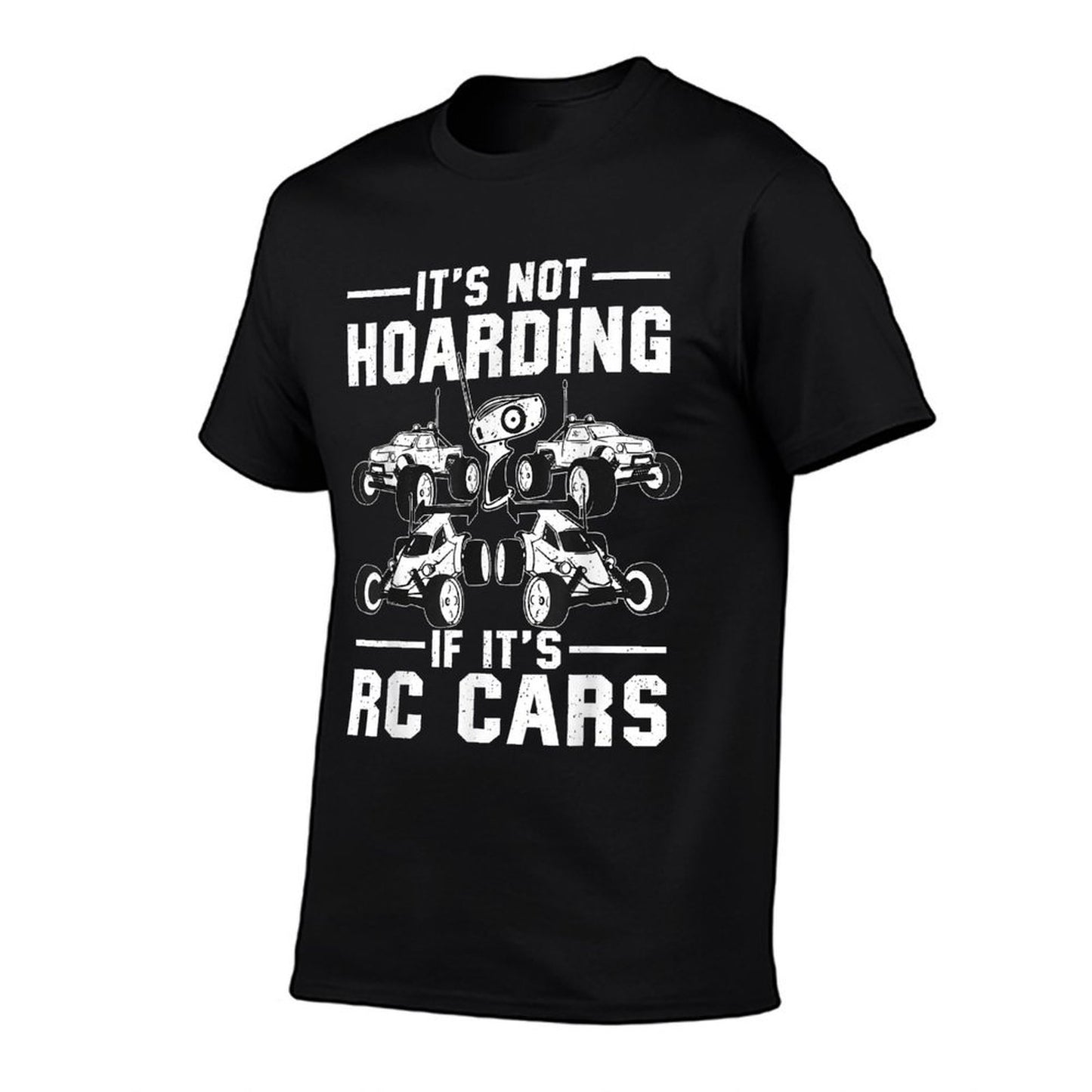 Funny RC Car Design For Men Women Kids RC Car Racing Lovers  Rolled Sleeves T-Shirt