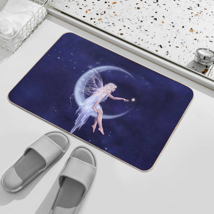 Birth of A Star Moon Fairy  Eco-Friendly Bath Mat