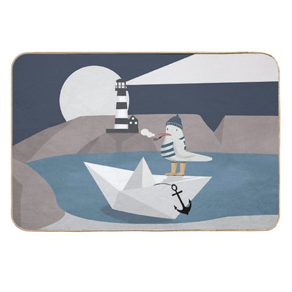 Fisher Seagull  Dirt-Trapping Bath Mat