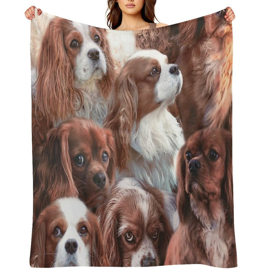 Cavalier King Charles All-season Throw Blanket