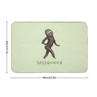 Sassquatch  Anti-Trip Bath Mat
