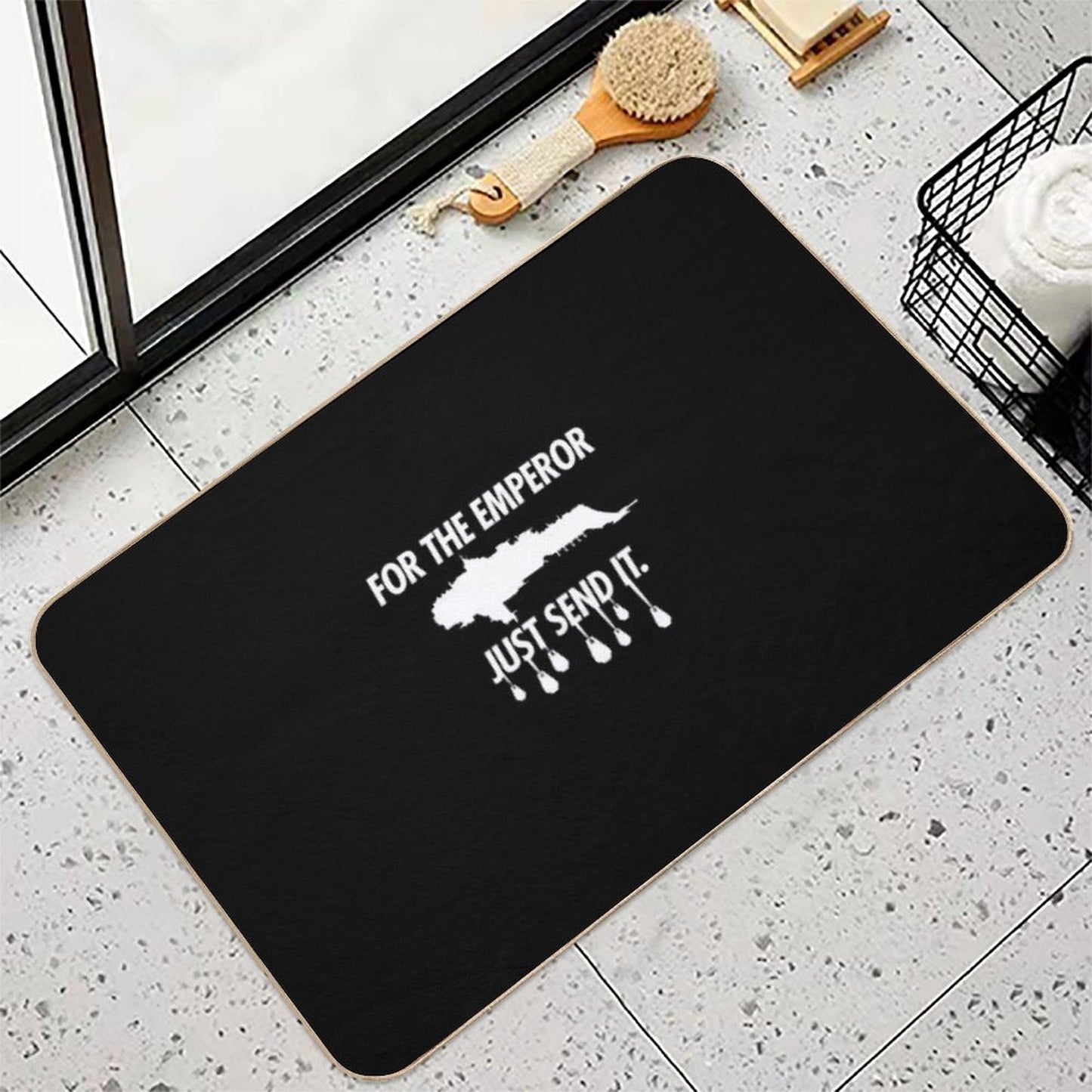JUST SEND IT.  Multi-Purpose Bath Mat