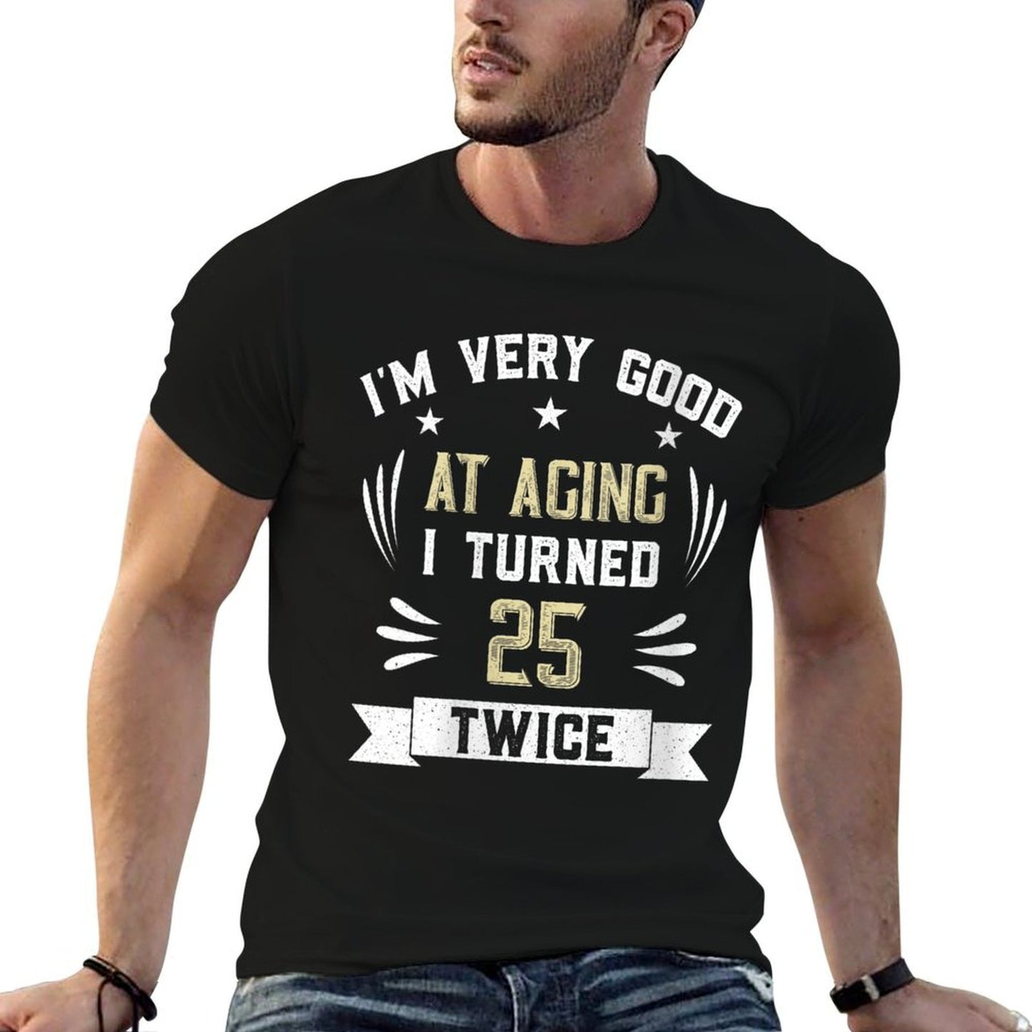 Womens Sarcastic 50 Year Old B Day Gift Funny 50th Birthday  High-quality Stitching T-Shirt