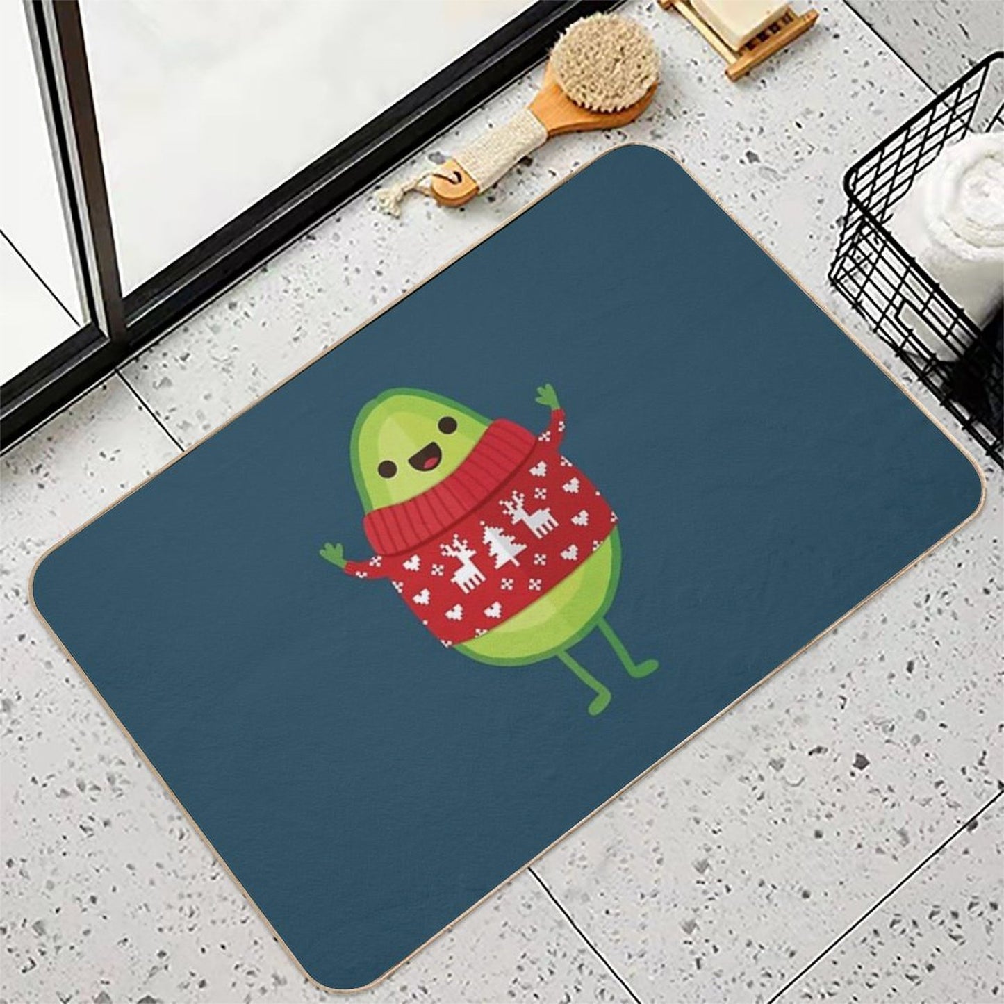 Avo Merry Christmas!  Anti-Trip Bath Mat