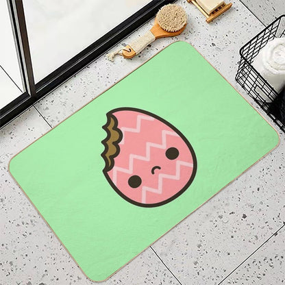 Sad Easter Egg  Rapid-Drying Bath Mat