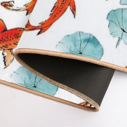 Waterlily Koi  Versatile Bath Mat