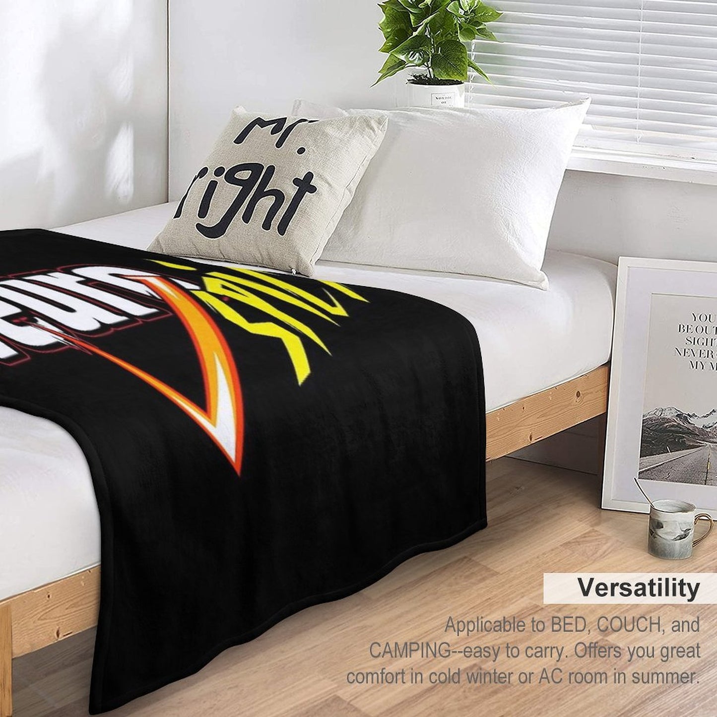 NeuroSPICY Travel-friendly Throw Blanket