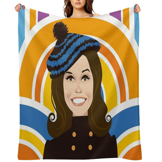 Mary Eco-conscious Throw Blanket