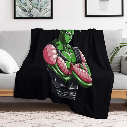 DBZ - Piccolo Sustainable Throw Blanket