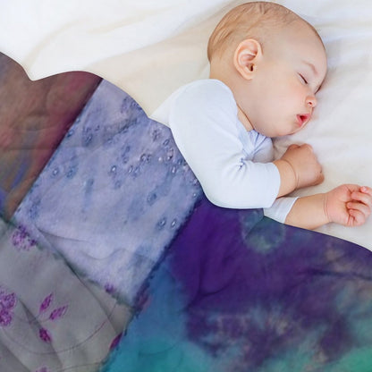 Afrikan Batik Patchwork I All-season Throw Blanket