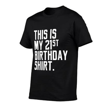 Funny 21st Birthday Gift  Lightweight T-Shirt