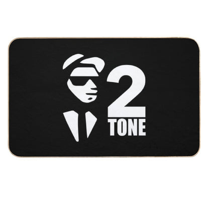 2 Tone  Slip-Resistant Bath Mat