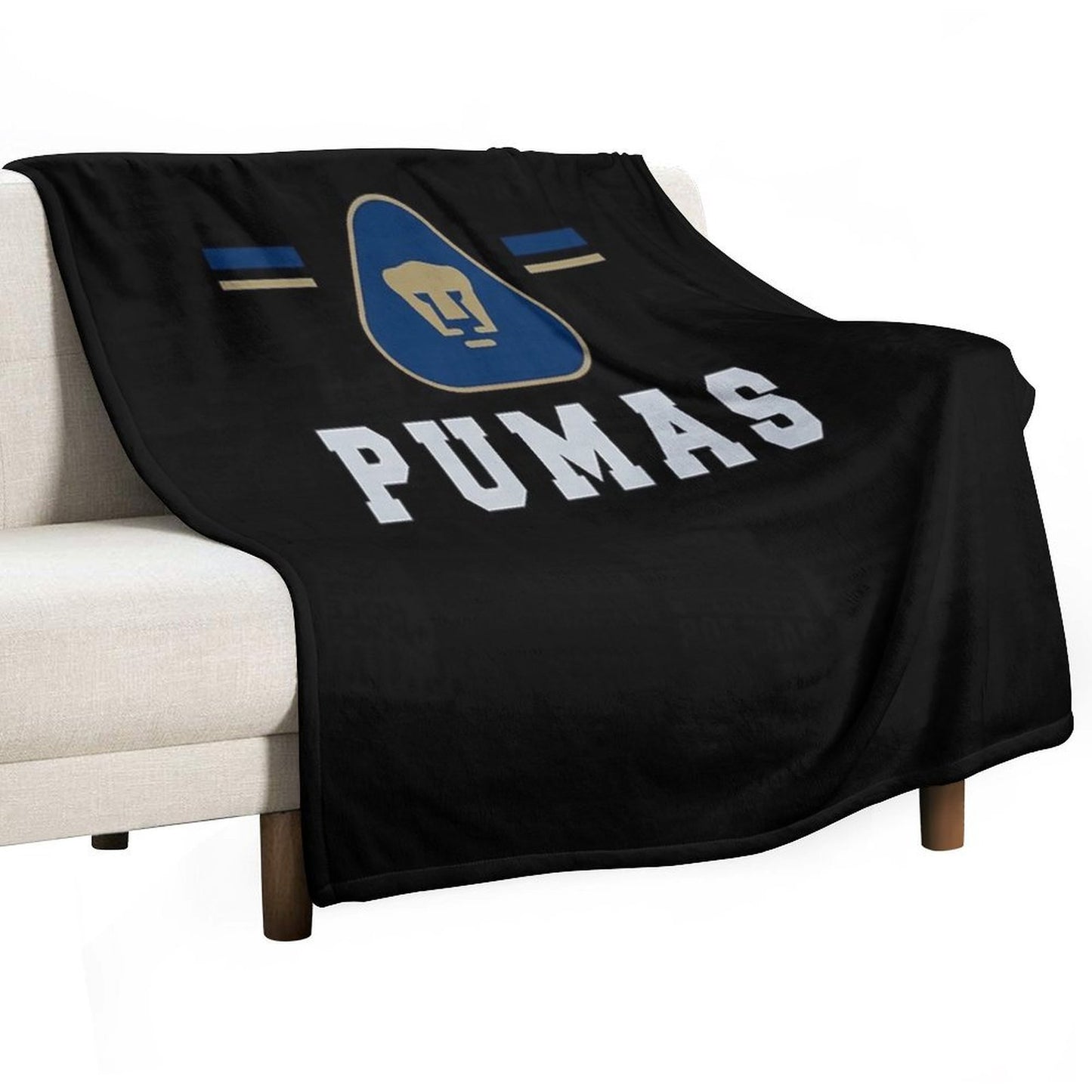 Pumas Unam - Mexican Soccer Team Family Gifts Velvety-soft Throw Blanket
